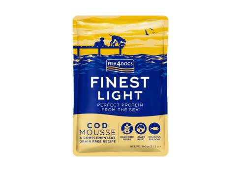 Fish4Dogs Finest Mousse einekotke koertele, tursaga 100 g