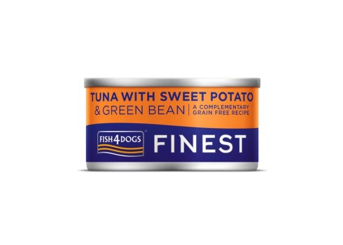 Fish4Dogs konserv koertele tuunikala, bataadi ja rohelise oaga 85 g