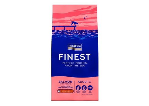 Fish4Dogs Small kuivtoit täiskasvanud koertele lõhega 1,5 kg