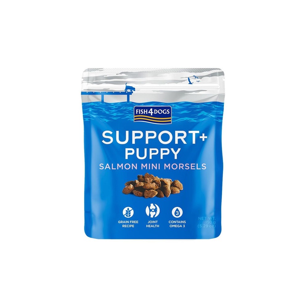 Fish4Dogs Morsels Joint Health, maiused kutsikatele, lõhega 150 g