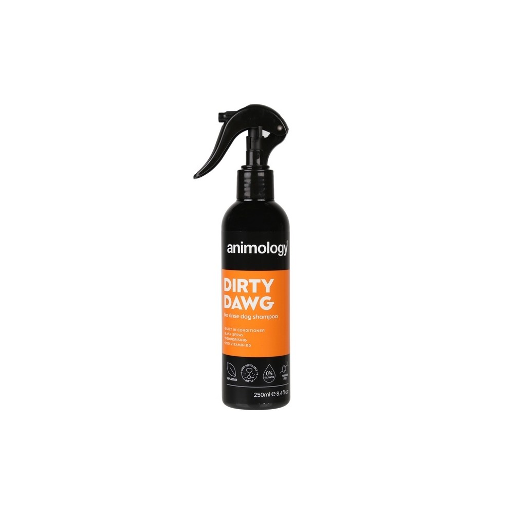 Animology Dirty Dawg kuivšampoon koertele, 250 ml
