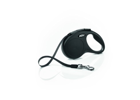 Flexi Classic Compact lintrihm S-5 m, must