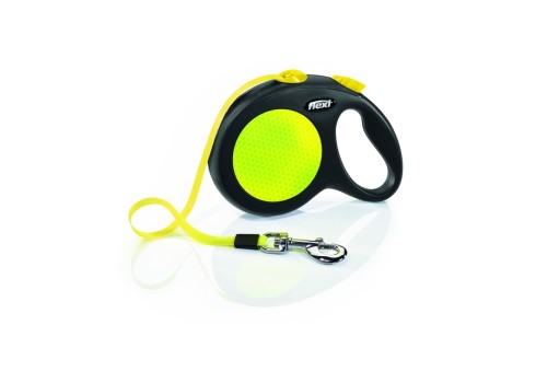 Flexi Classic Neon lintrihm L-5 m, kollane