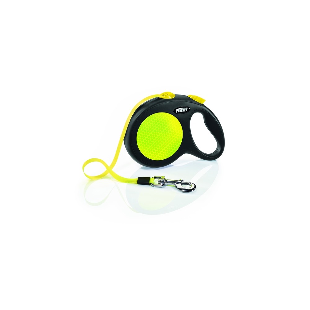 Flexi Classic Neon lintrihm L-5 m, kollane