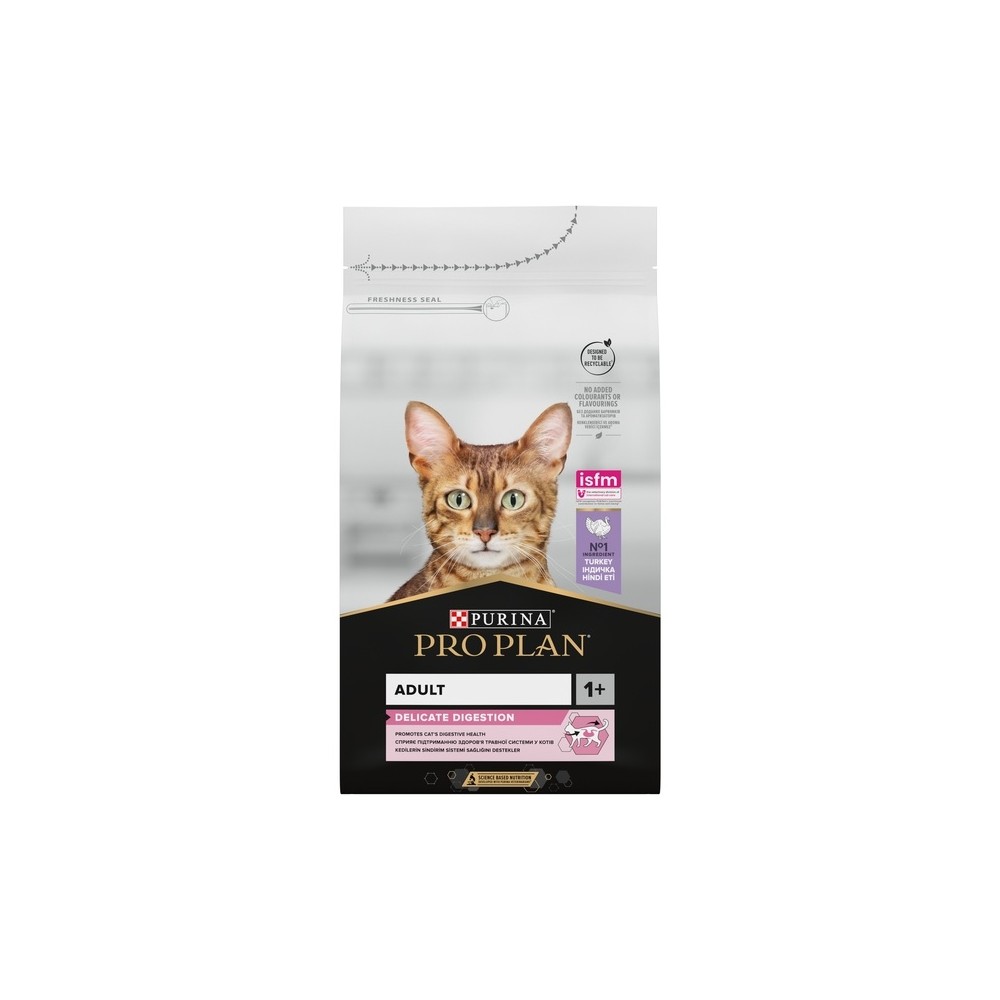Purina PRO PLAN kassitoit Delicate digestion kalkun, 1,5 kg