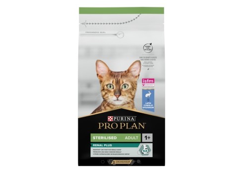 Purina Pro Plan kassitoit Sterilised Renal küülik, 1,5kg