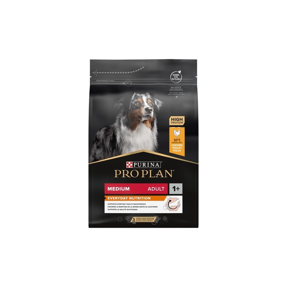 Purina PRO PLAN Medium Adult with OPTIBALANCE, 3 kg