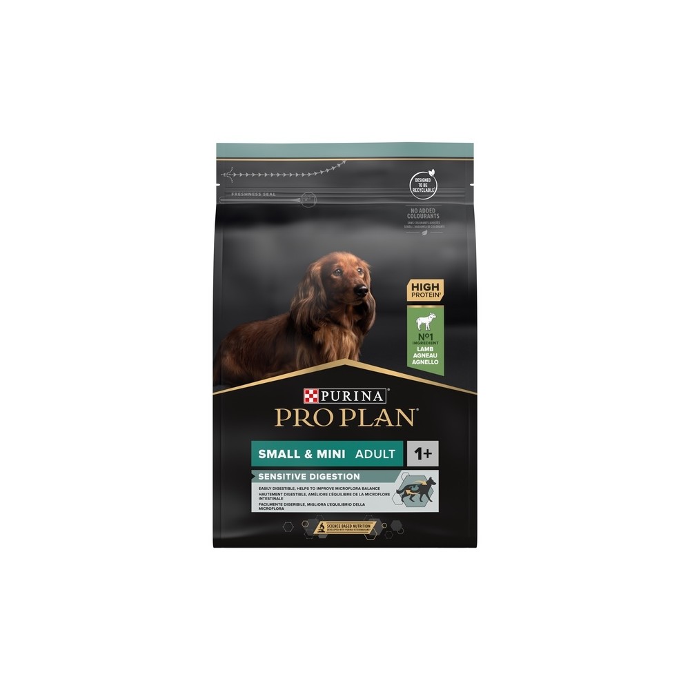 Purina PRO PLAN Small Adult Sensitive Digestion with OPTIDIGEST, 3kg