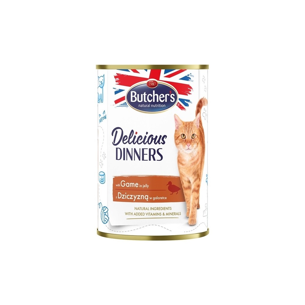 Butcher's kassi konserv Delicious Dinners ulukitükkidega 400g