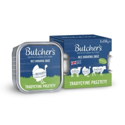 Butcher's Original pasteet koertele lammas-kalkun-veis 150g x 4tk