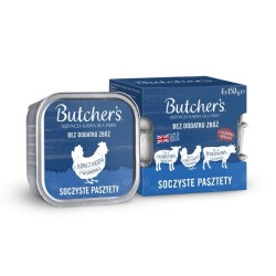 Butcher's Original pasteet koertele lammas-kana-veis 150g x 4tk