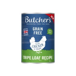 Butcher's pasteet koerale Original tripe-kana 400g
