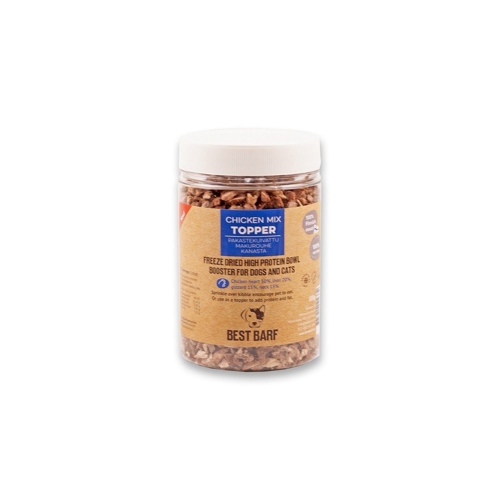 Best Barf külmkuivatatud maius, kana topper 100 g