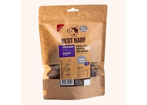 Best Barf külmkuivatatud maius, kana süda 100 g
