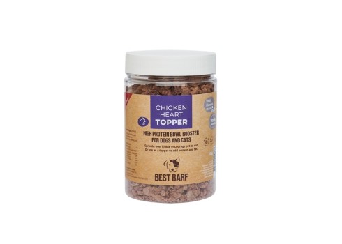 Best Barf külmkuivatatud maius, kana südame topper 100 g