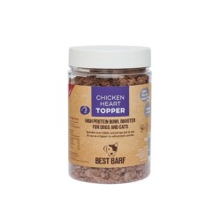 Best Barf külmkuivatatud maius, kana südame topper 100 g