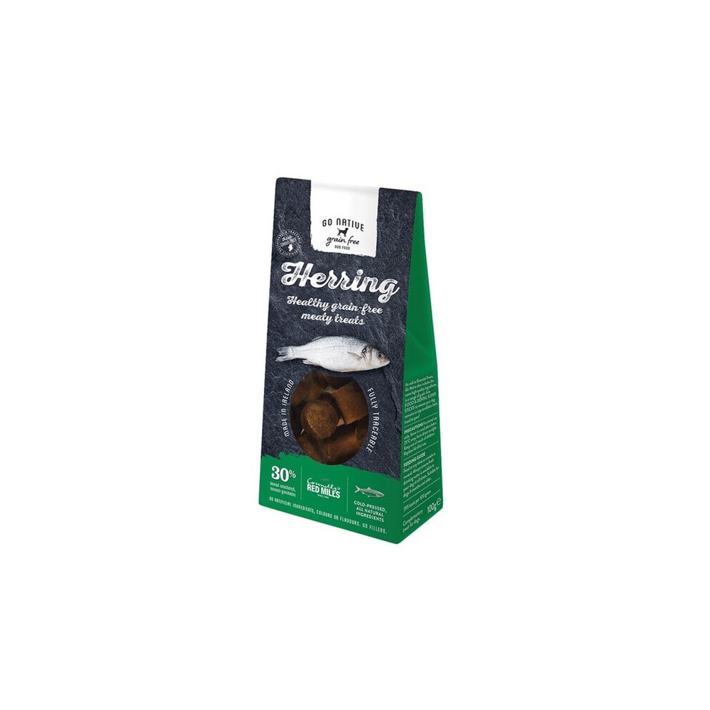 Go Native maius koertele, heeringaga, 100g