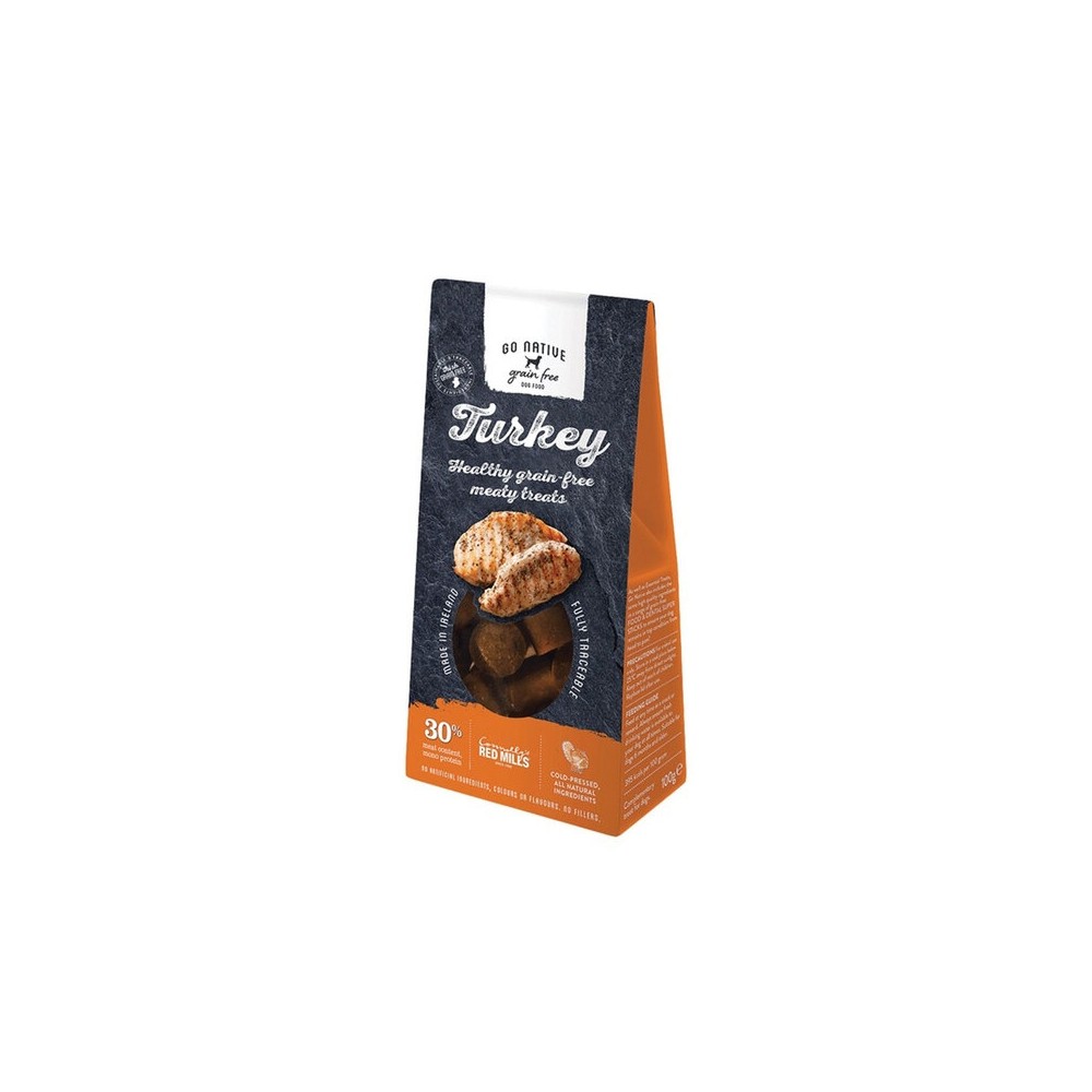 Go Native maius koertele, kalkuniga, 100g