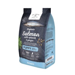 Go Native kuivtoit kutsikatele lõhe, spinati ja ingveriga, 12 kg