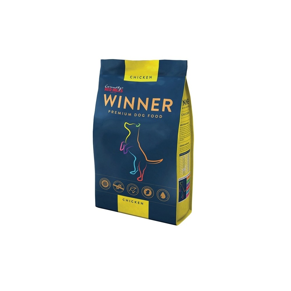 Winner täissööt koertele kanaga, 15 kg