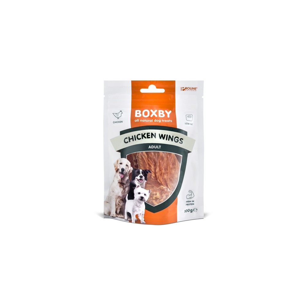Boxby maius koerale kanatiivad 100 g