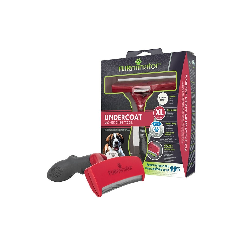 Furminator aluskarva kamm, XL, lühikarvalisele koerale