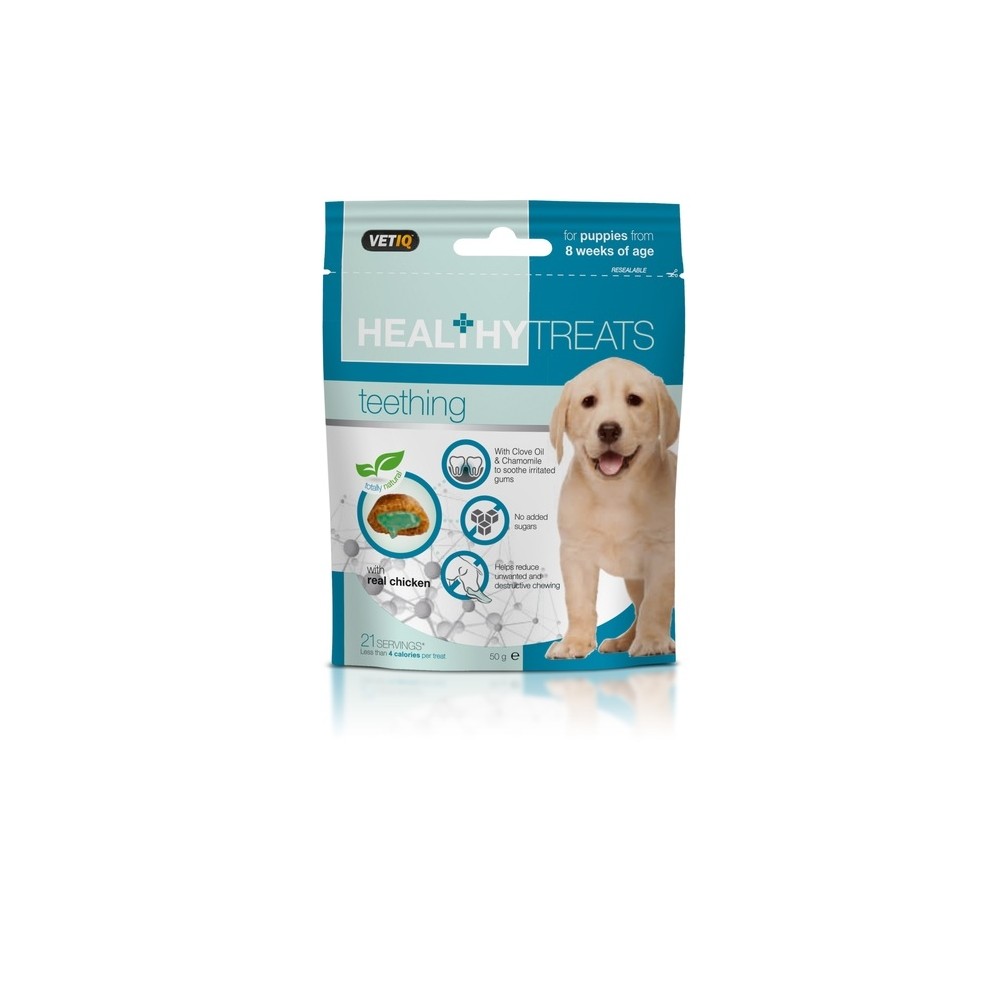 VETIQ Healthy Teeth Treats maiused kutsikatele 50 g VETIQ Healthy Teeth Treats maiused kutsikatele 50 g