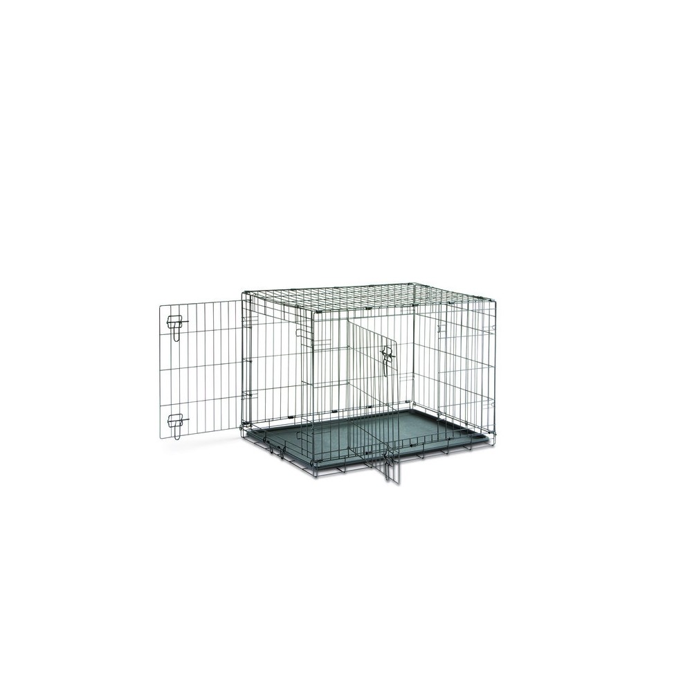 Savic Dog Cottage metallist puur koerale 76 x 49 x 55 cm, must