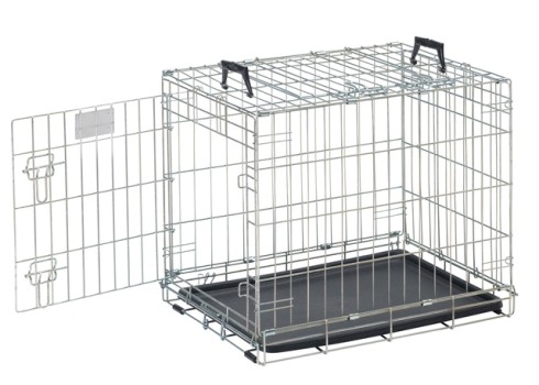 Savic Dog Residence tsingitud metallpuur koertele 107x71x77cm