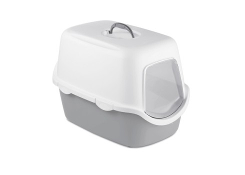 Stefanplast kassi liivakast Cathy 56x40x40 cm, valge-hall