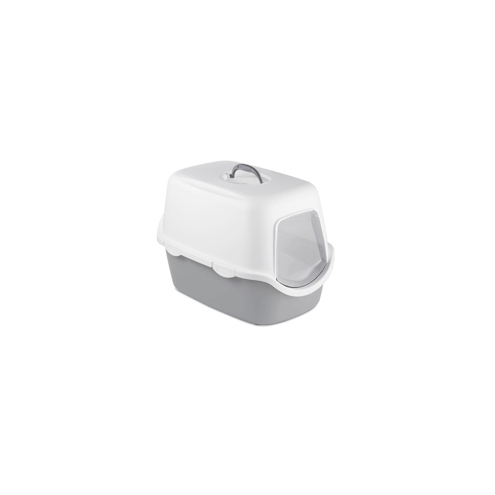Stefanplast kassi liivakast Cathy 56x40x40 cm, valge-hall