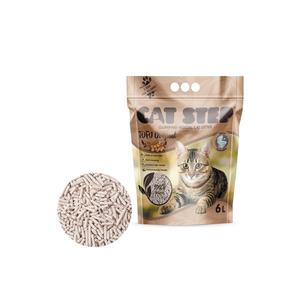 Cat Step Tofu Original kassiliiv 2.7 kg- 6 l