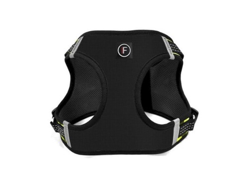 Finnero Hali XXS traksid, must-kollane