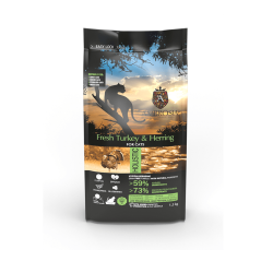 Ambrosia Teraviljavaba Värske Kalkuni ja Heeringaga kassidele 3kg 2x1,5kg