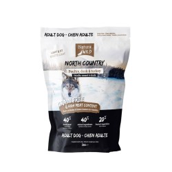 Natura Wild North Country  Kana, Part ja Kalkun 2kg