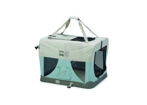 Beeztees tekstiilpuur koerale, 60 x 42 x 42 cm, hall-sinine