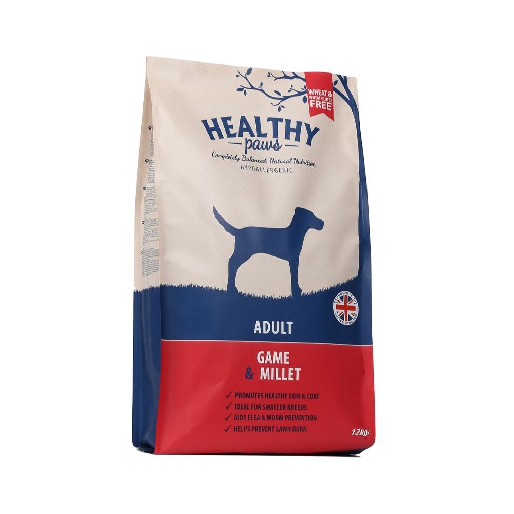 Healthy Paws Ulukiliha ja Hirss 2kg