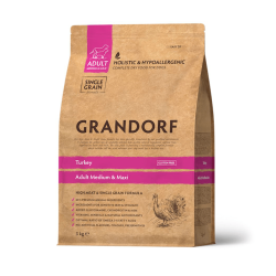 Grandorf Kalkuniliha Keskmistele & Suurtele Koertele 3kg