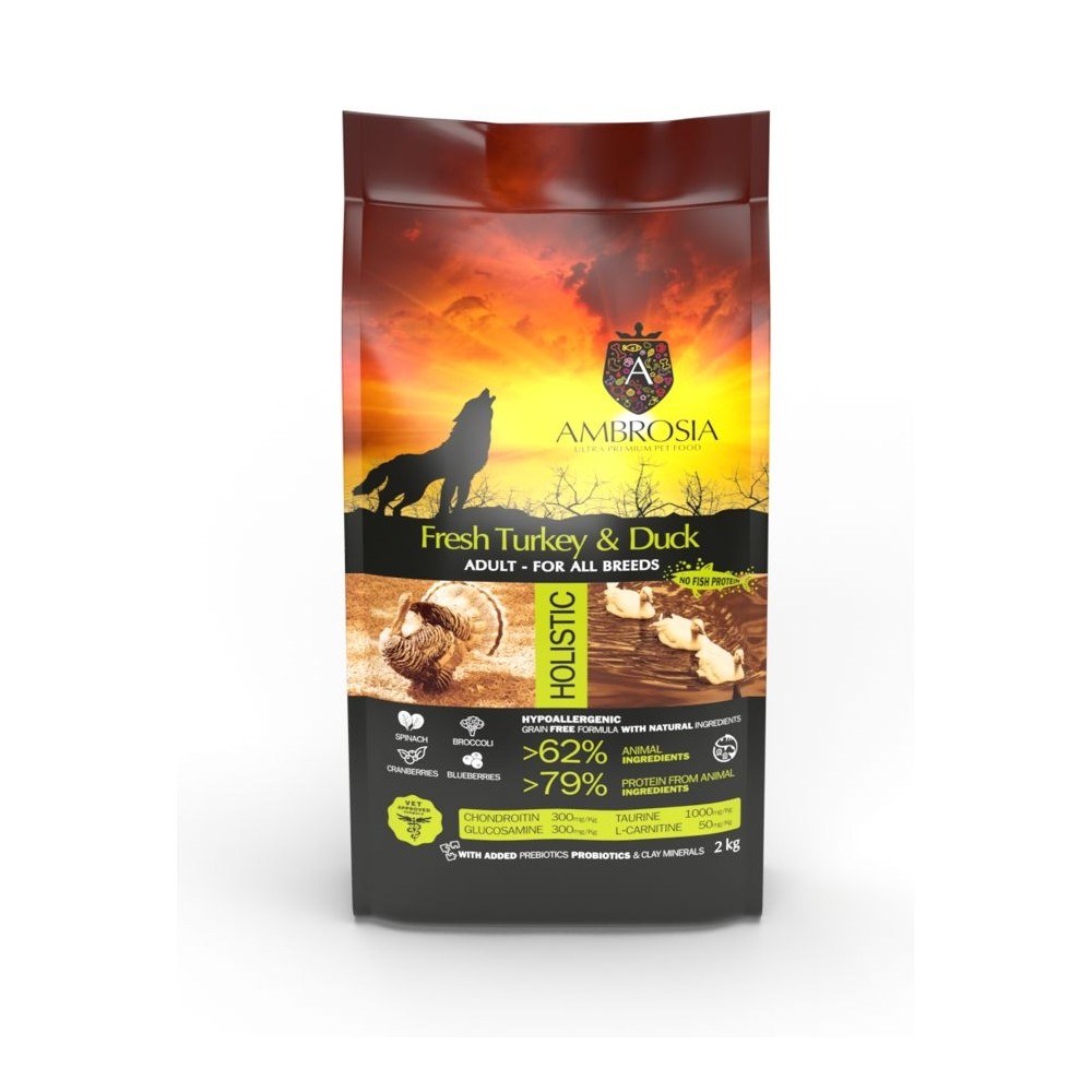 Ambrosia Värske Kalkun ja Part 2kg