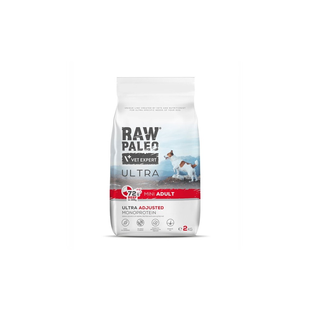 RAW PALEO KOERA TÄISSÖÖT ULTRA MINI VEIS 2KG