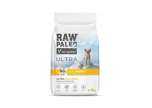 RAW PALEO KUTSIKA TÄISSÖÖT ULTRA MINI KALKUN 8KG