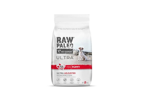 RAW PALEO KUTSIKA TÄISSÖÖT ULTRA MINI VEIS 2KG