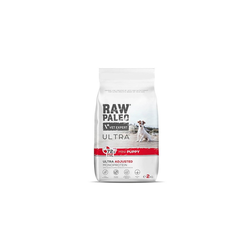 RAW PALEO KUTSIKA TÄISSÖÖT ULTRA MINI VEIS 2KG