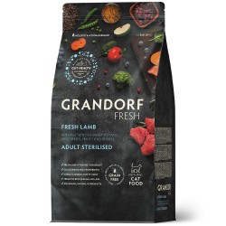 Grandorf Cat Fresh Värske Lammas ja Bataat Täiskasvanud Steriliseeritud Kassidele 2kg