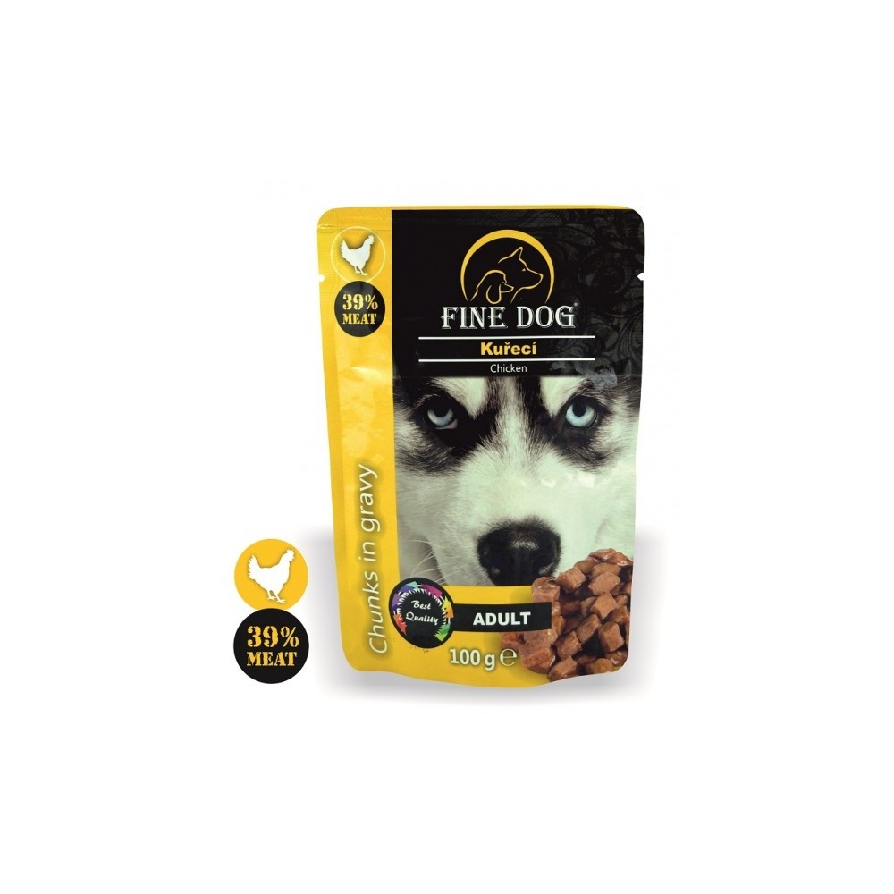 Fine Dog koeraeine kanaga 22X100g