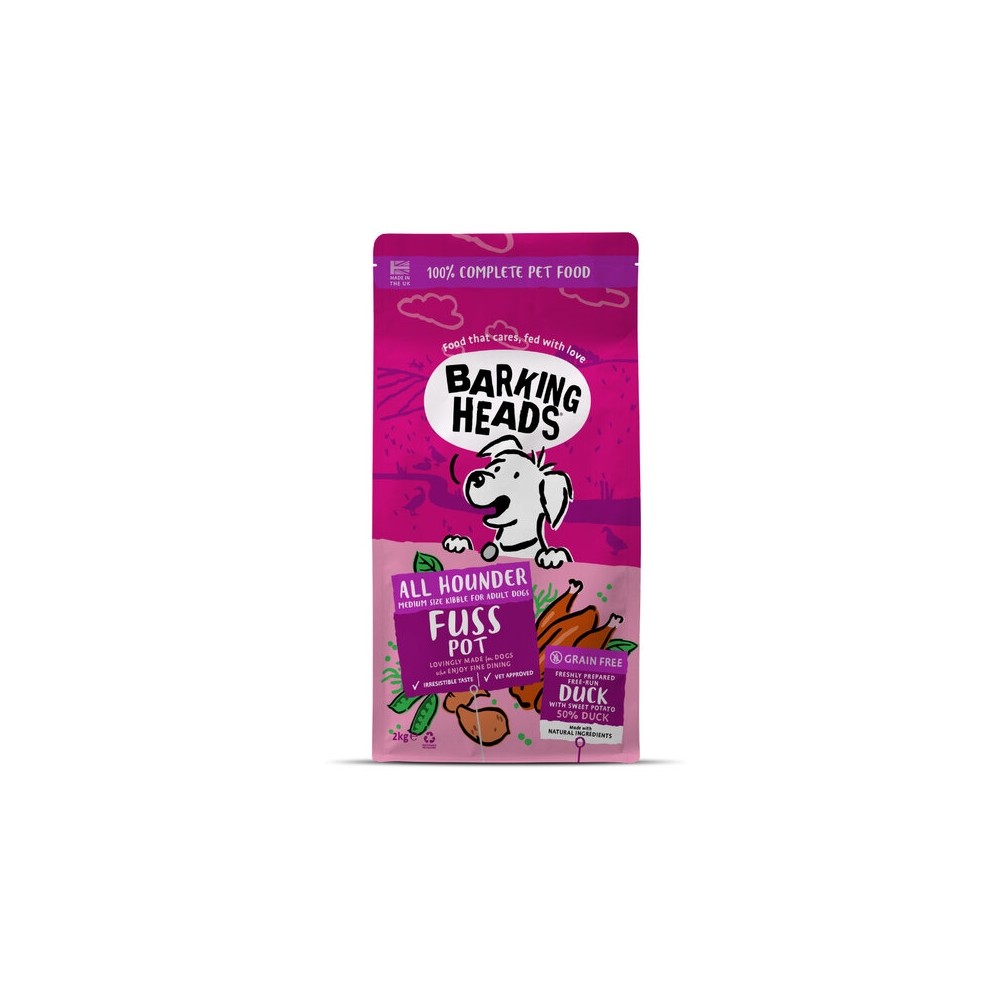 Barking Heads Doggylicious Duck koeratoit 2 kg
