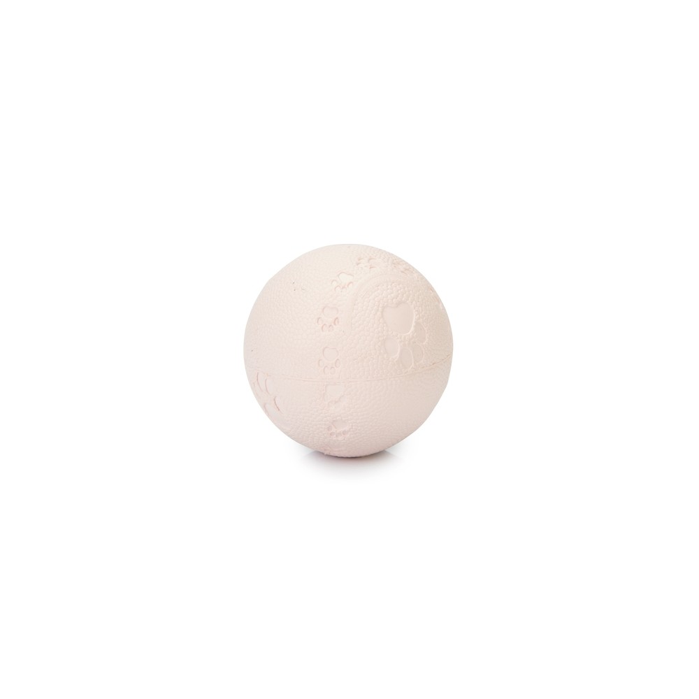 Beeztees kummipall kutsikatele, 6 cm, roosa