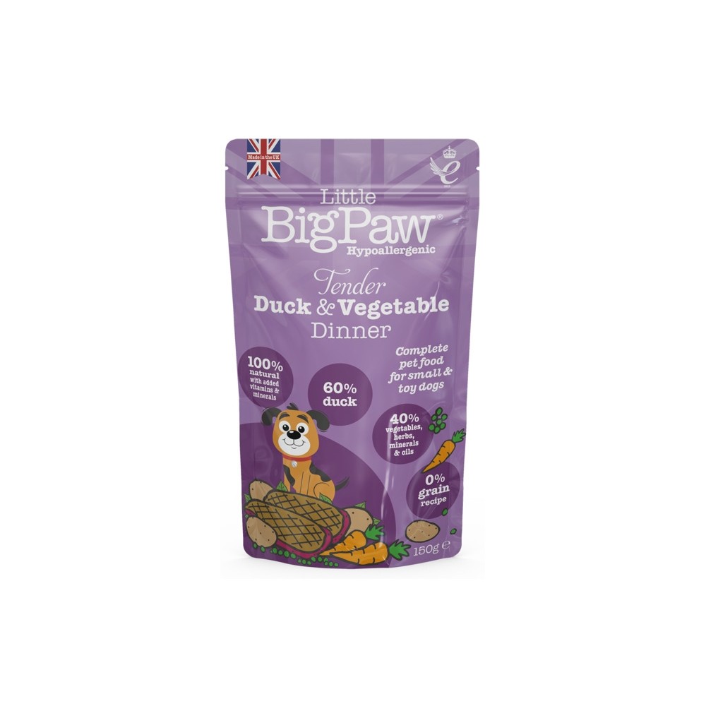 Little Bigpaw koera einekotike pardi ja köögiviljadega 150 g