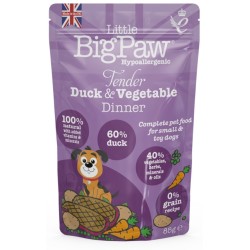 Little Bigpaw koera einekotike pardi ja köögiviljadega 85 g
