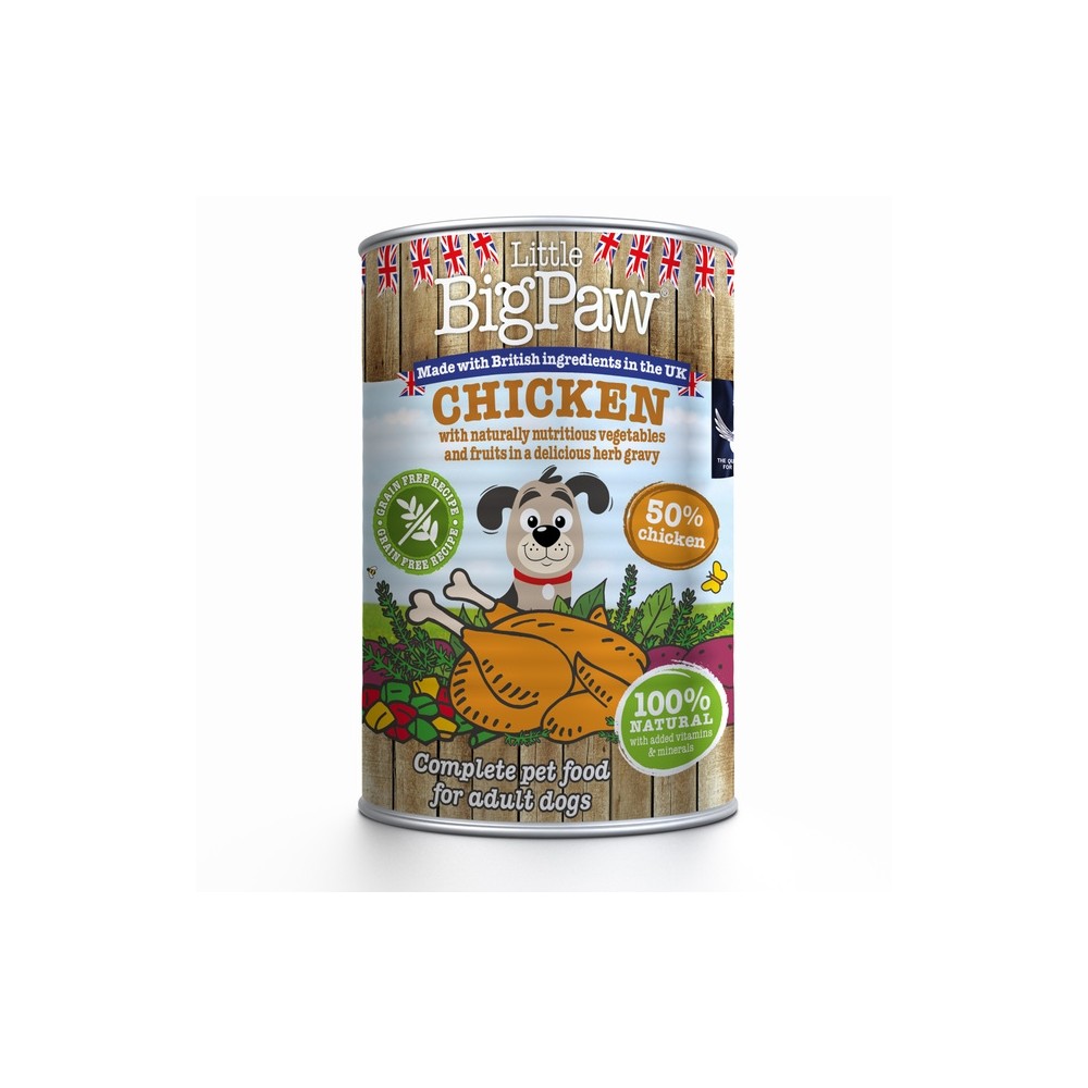 Little Bigpaw koera konserv kana ja köögiviljadega 390 g